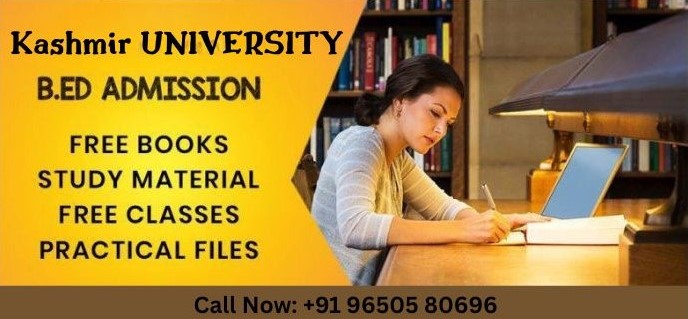 B.Ed from Kashmir University